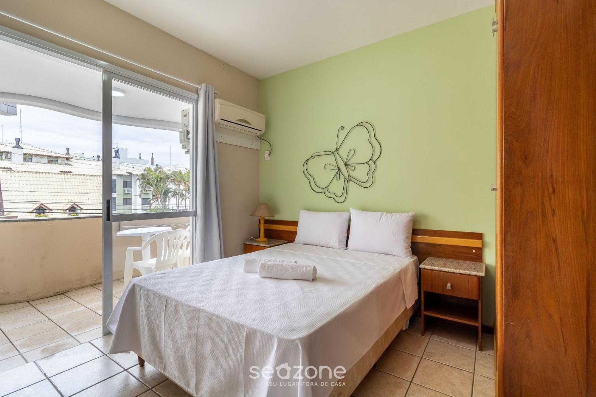Apto C/ Varanda Em Condominio Pe Na Areia Iho127 Florianópolis Exteriér fotografie