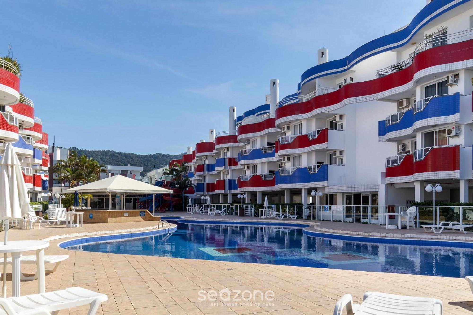Apto C/ Varanda Em Condominio Pe Na Areia Iho127 Florianópolis Exteriér fotografie